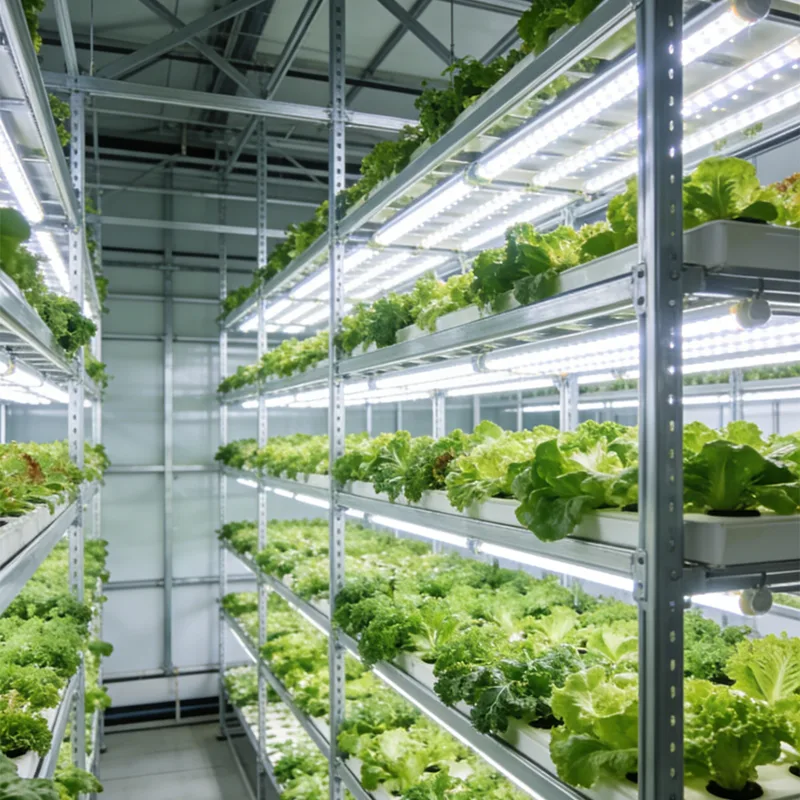 수경법 강철 구조물 재배 하우스