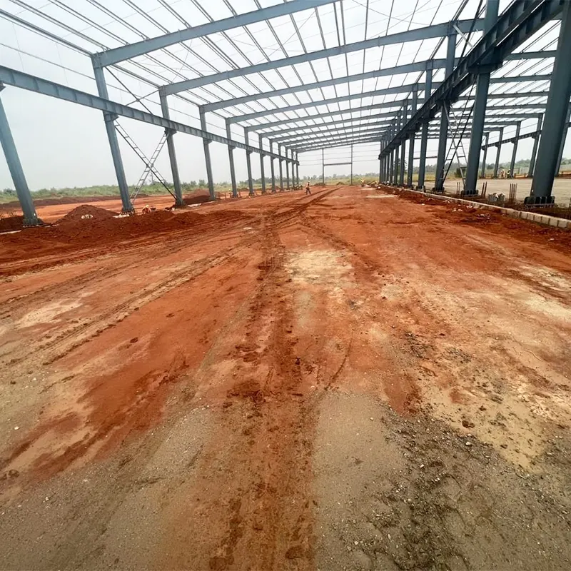 포털 프레임 철골 구조 워크샵