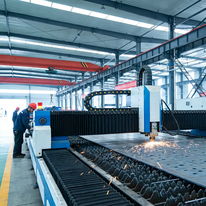 철골 제조 공장